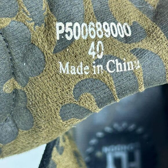 FLY London Yegifly Yegi689fly Black Suede Boot US 9 Wedge Heel Ankle Booties - Picture 10 of 10